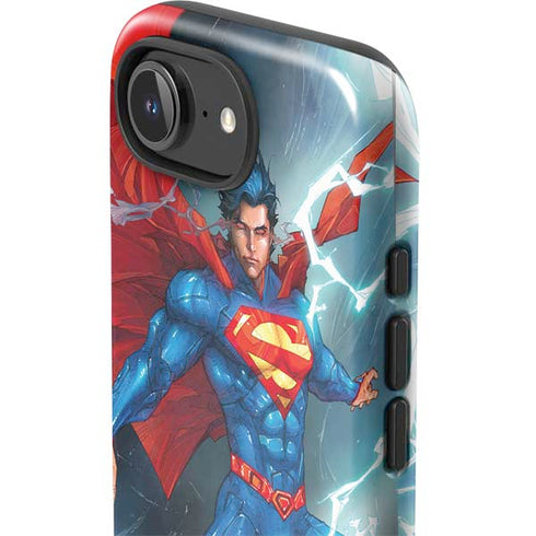 DC Comics Superman Heat Vision iPhone 16e Impact Case