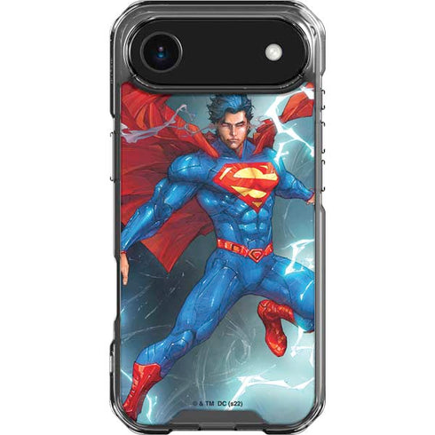 DC Comics Superman Heat Vision iPhone 17 Air Clear Case