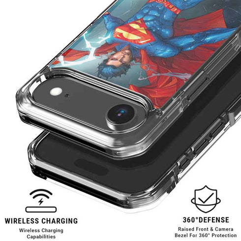 DC Comics Superman Heat Vision iPhone 17 Air Clear Case
