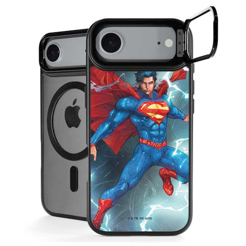 DC Comics Superman Heat Vision iPhone 17 Air Kickstand Case