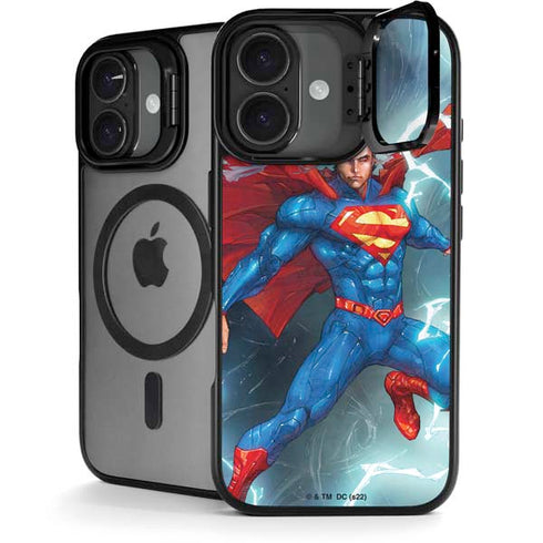 DC Comics Superman Heat Vision iPhone 17 Kickstand Case