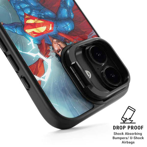 DC Comics Superman Heat Vision iPhone 17 Kickstand Case