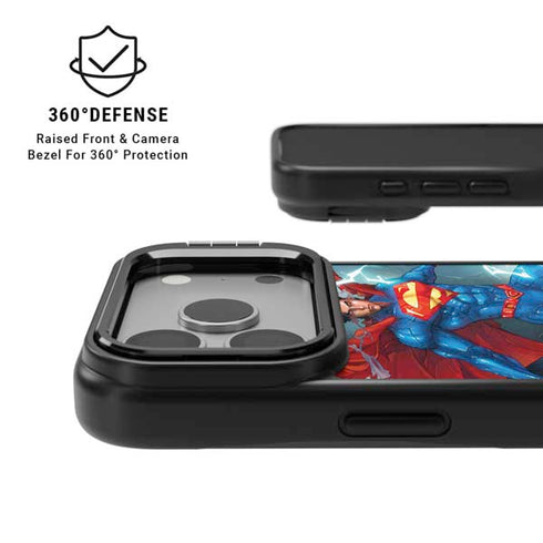 DC Comics Superman Heat Vision iPhone 17 Pro Kickstand Case