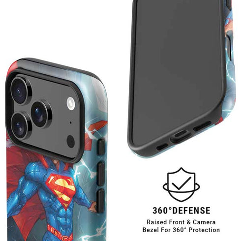 DC Comics Superman Heat Vision iPhone 17 Pro Magsafe Impact Case