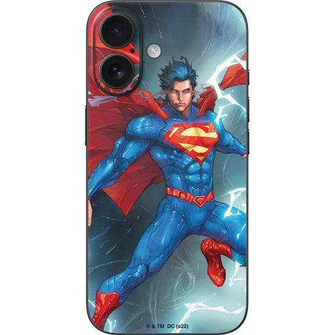 DC Comics Superman Heat Vision iPhone 17 Skin
