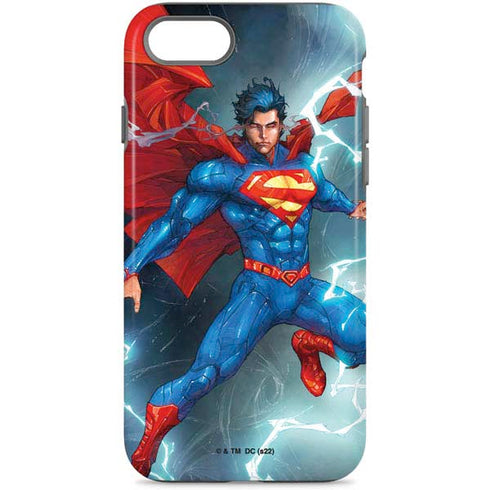 DC Comics Superman Heat Vision iPhone Cases
