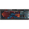 DC Comics Superman Heat Vision K95 RGB PLATINUM Mechanical Gaming Keyboard Skin