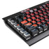DC Comics Superman Heat Vision K95 RGB PLATINUM Mechanical Gaming Keyboard Skin