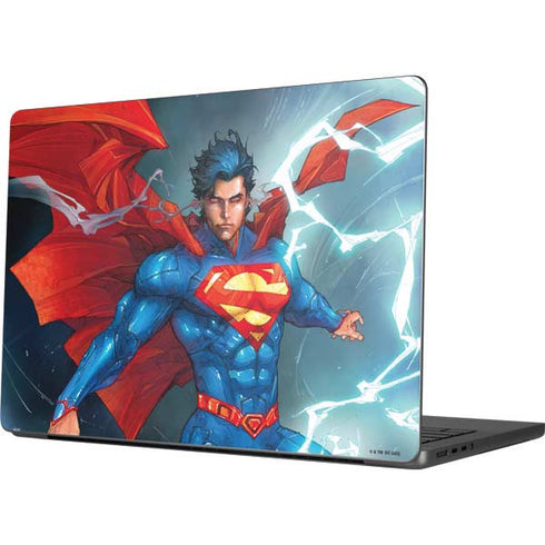 DC Comics Superman Heat Vision Apple MacBook Pro 14-inch Skin