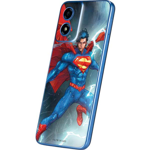 DC Comics Superman Heat Vision Moto G Play 4G (2024) Skin