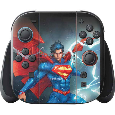 DC Comics Superman Heat Vision Nintendo Switch 2 (2025) with Joy-Con Skin