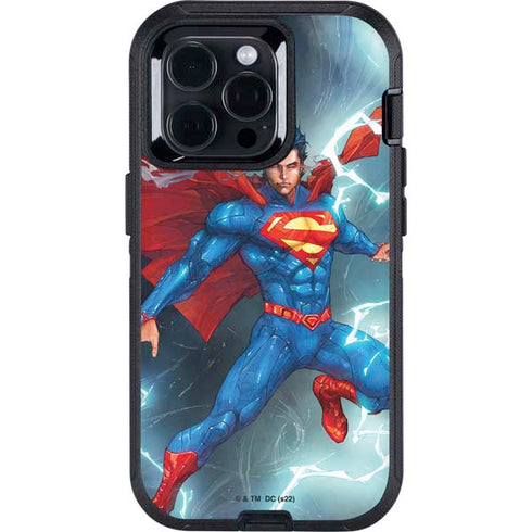 DC Comics Superman Heat Vision Otterbox Defender iPhone Skin