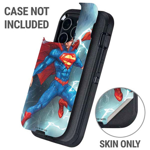 DC Comics Superman Heat Vision Otterbox Defender iPhone Skin