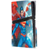 DC Comics Superman Heat Vision PS5 Pro Disk Console Skin