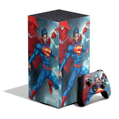 DC Comics Superman Heat Vision XBox Series X Digital Edition Bundle Skin