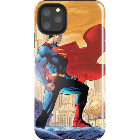 DC Comics Superman For Tomorrow Cover Art by Jim Lee iPhone Cases