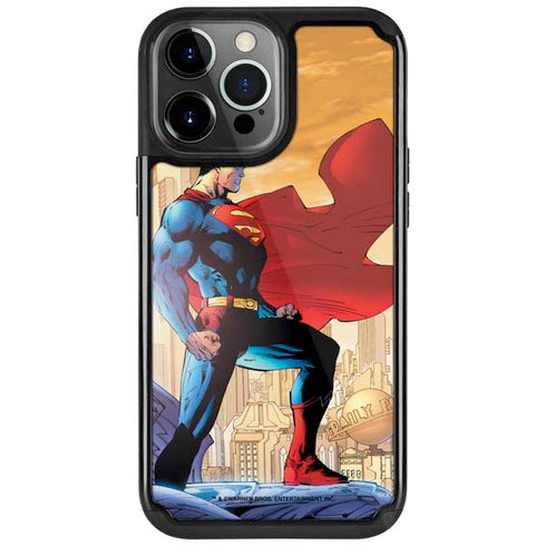 DC Comics Superman For Tomorrow Cover Art by Jim Lee iPhone Cases