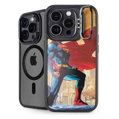 DC Comics Superman For Tomorrow Cover Art by Jim Lee iPhone Cases