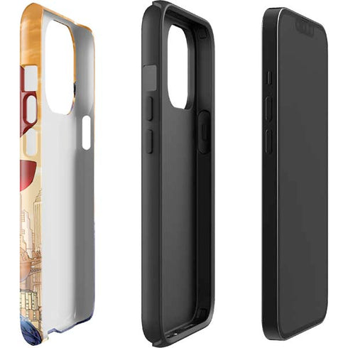 DC Comics Superman For Tomorrow Cover Art by Jim Lee iPhone 15 Pro Impact Case