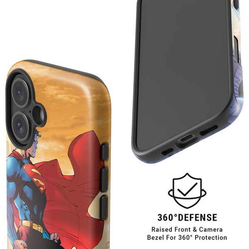 DC Comics Superman For Tomorrow Cover Art by Jim Lee iPhone 16 Magsafe Impact Case