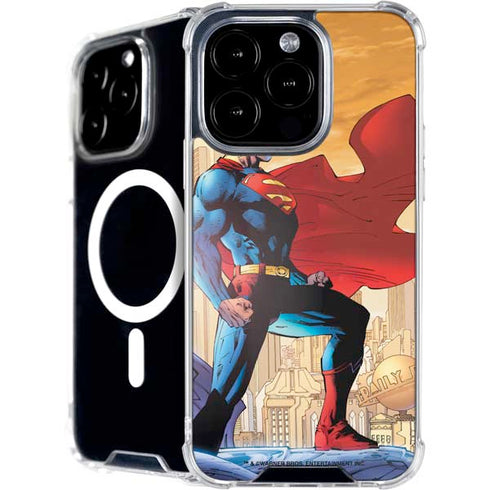 DC Comics Superman For Tomorrow Cover Art by Jim Lee iPhone 16 Pro Max MagSafe Case