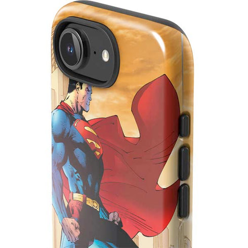 DC Comics Superman For Tomorrow Cover Art by Jim Lee iPhone 16e Impact Case