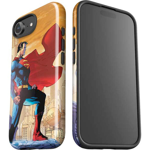 DC Comics Superman For Tomorrow Cover Art by Jim Lee iPhone 16e Impact Case
