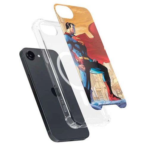 DC Comics Superman For Tomorrow Cover Art by Jim Lee iPhone 16e MagSafe Case