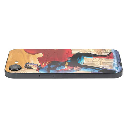 DC Comics Superman For Tomorrow Cover Art by Jim Lee iPhone 16e Skin