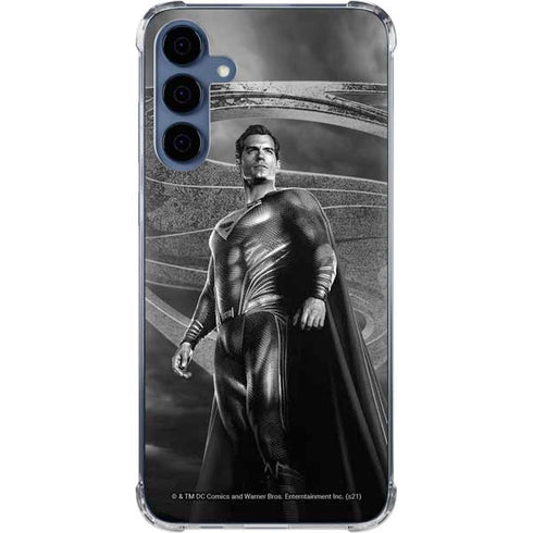The Justice League (2017) Superman Poster Galaxy A35 5G Clear Case