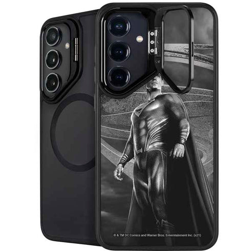 The Justice League (2017) Superman Poster Galaxy S24 Plus Kickstand Case