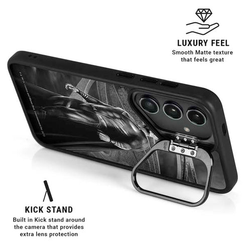 The Justice League (2017) Superman Poster Galaxy S25 Plus Kickstand Case