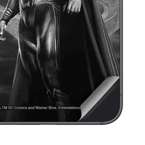 The Justice League (2017) Superman Poster Galaxy S25 Plus Skin