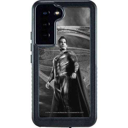 The Justice League (2017) Superman Poster Galaxy S24 Plus Waterproof Case