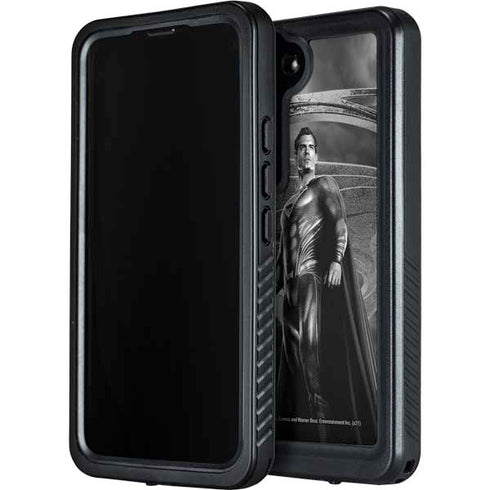 The Justice League (2017) Superman Poster Galaxy S24 Plus Waterproof Case