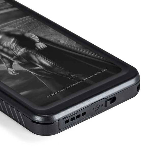 The Justice League (2017) Superman Poster Galaxy S24 Plus Waterproof Case