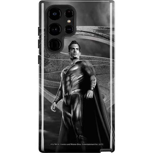 The Justice League (2017) Superman Poster Galaxy S25 Ultra Impact Case