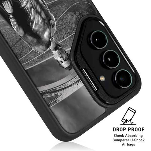 The Justice League (2017) Superman Poster Galaxy S24 Ultra Kickstand Case