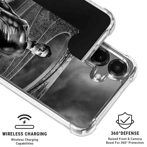 The Justice League (2017) Superman Poster Galaxy S26 Clear Case