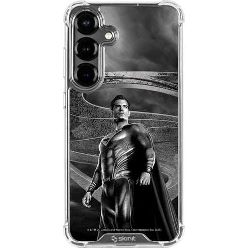 The Justice League (2017) Superman Poster Galaxy S26 Plus Clear Case