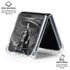 The Justice League (2017) Superman Poster Galaxy Z Flip6 Clear Case