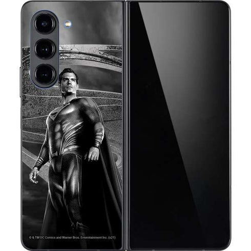 The Justice League (2017) Superman Poster Galaxy Z Fold5 5G Skin
