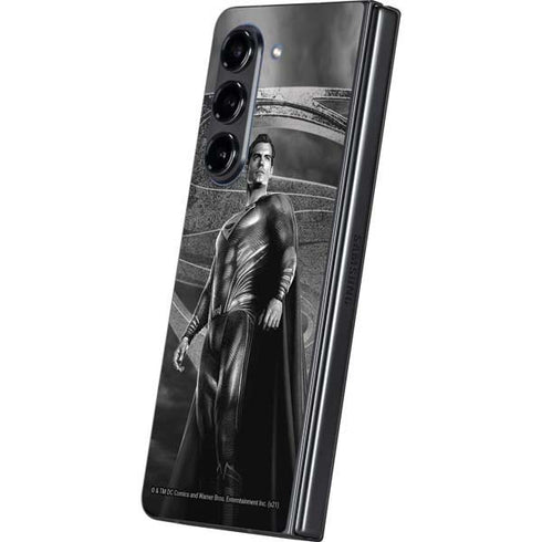 The Justice League (2017) Superman Poster Galaxy Z Fold5 5G Skin