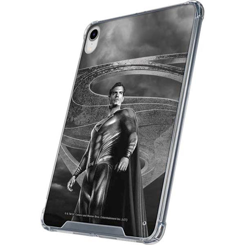 The Justice League (2017) Superman Poster iPad 11th Gen (2025) Clear Case