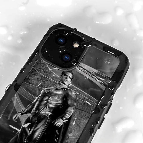 The Justice League (2017) Superman Poster iPhone 15 Plus Waterproof Case