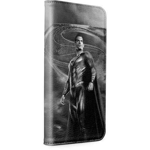 The Justice League (2017) Superman Poster iPhone 15 Pro Max Folio Case