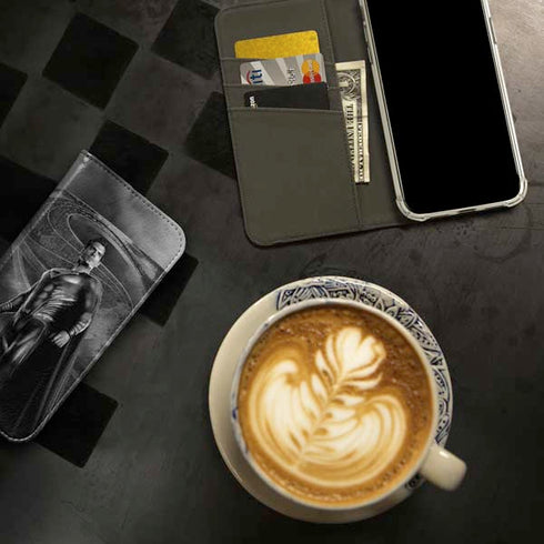 The Justice League (2017) Superman Poster iPhone 15 Pro Max Folio Case