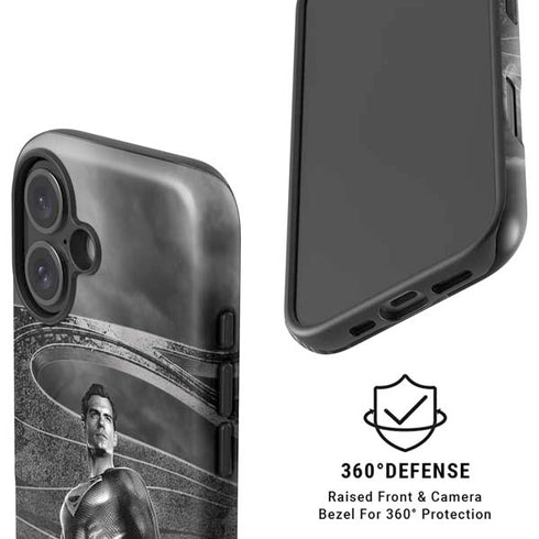 The Justice League (2017) Superman Poster iPhone 16 Magsafe Impact Case