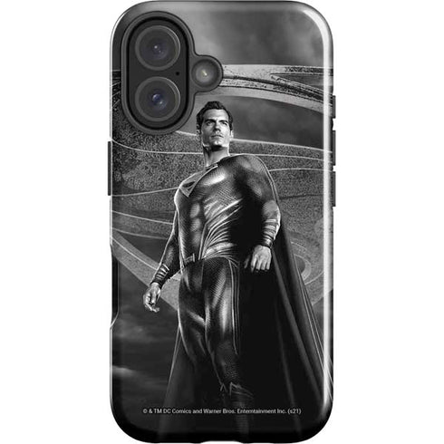The Justice League (2017) Superman Poster iPhone 16 Plus Impact Case