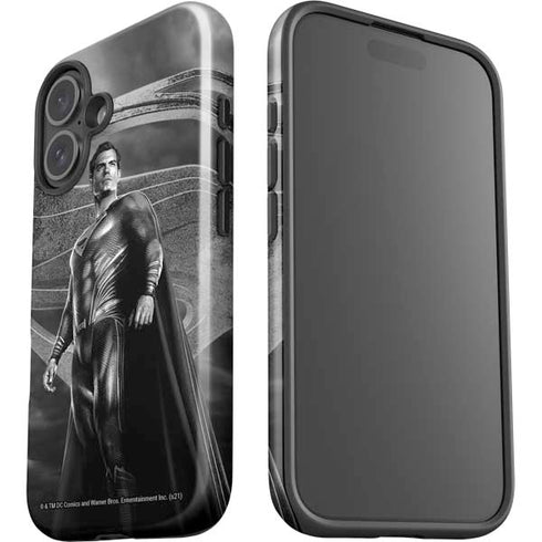 The Justice League (2017) Superman Poster iPhone 16 Plus Impact Case